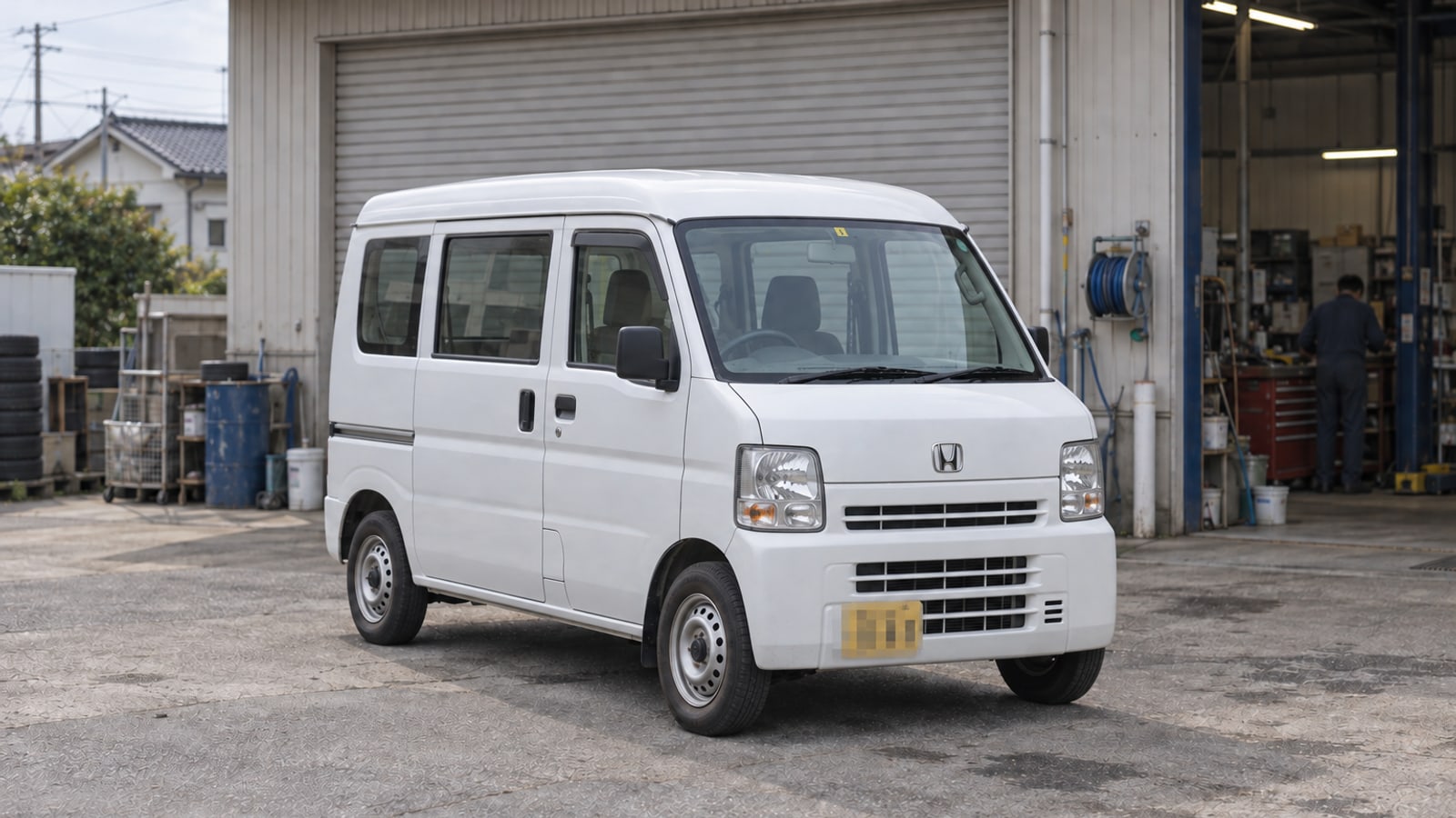 ホンダ アクティバン(軽バン)の外観
