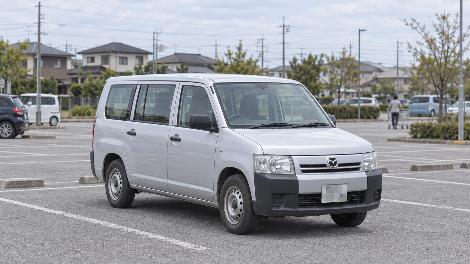 マツダ ファミリアバン（商用バン）の外観