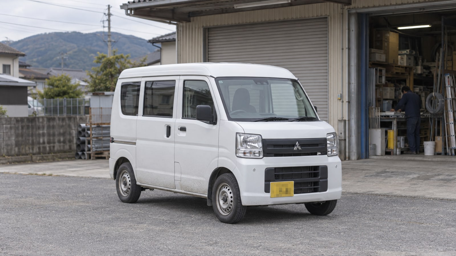 三菱 ミニキャブバン（軽バン）の外観