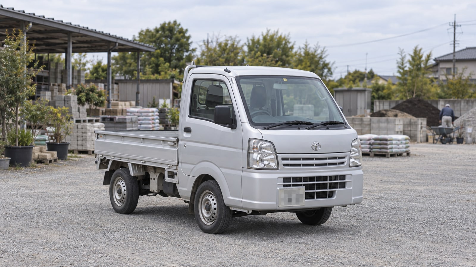 トヨタ ピクシストラック（軽トラック）の外観