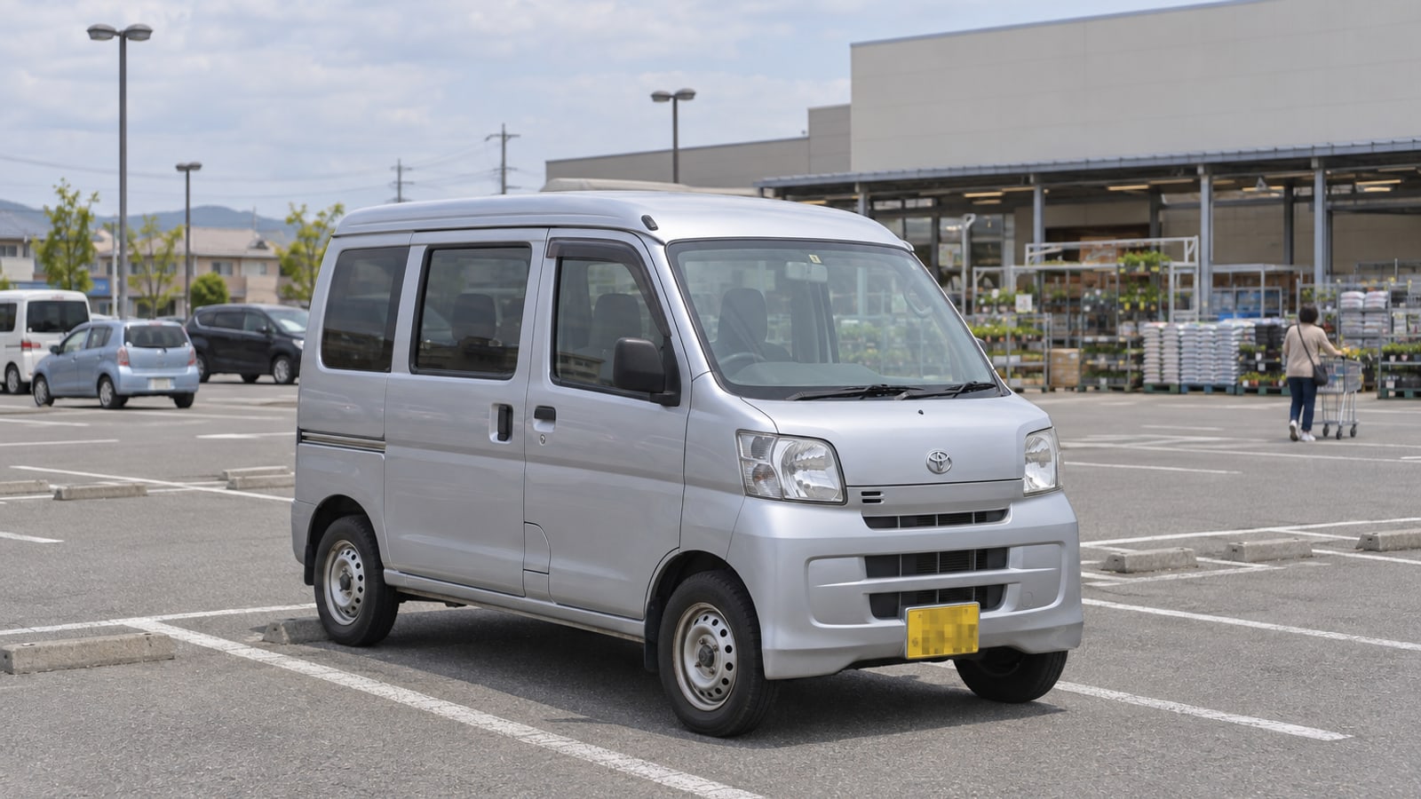 トヨタ ピクシスバン(軽バン)の外観